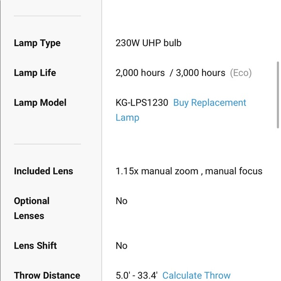 KAGA TAXAN Data projector KG-PS100S See Description - Picture 11 of 13